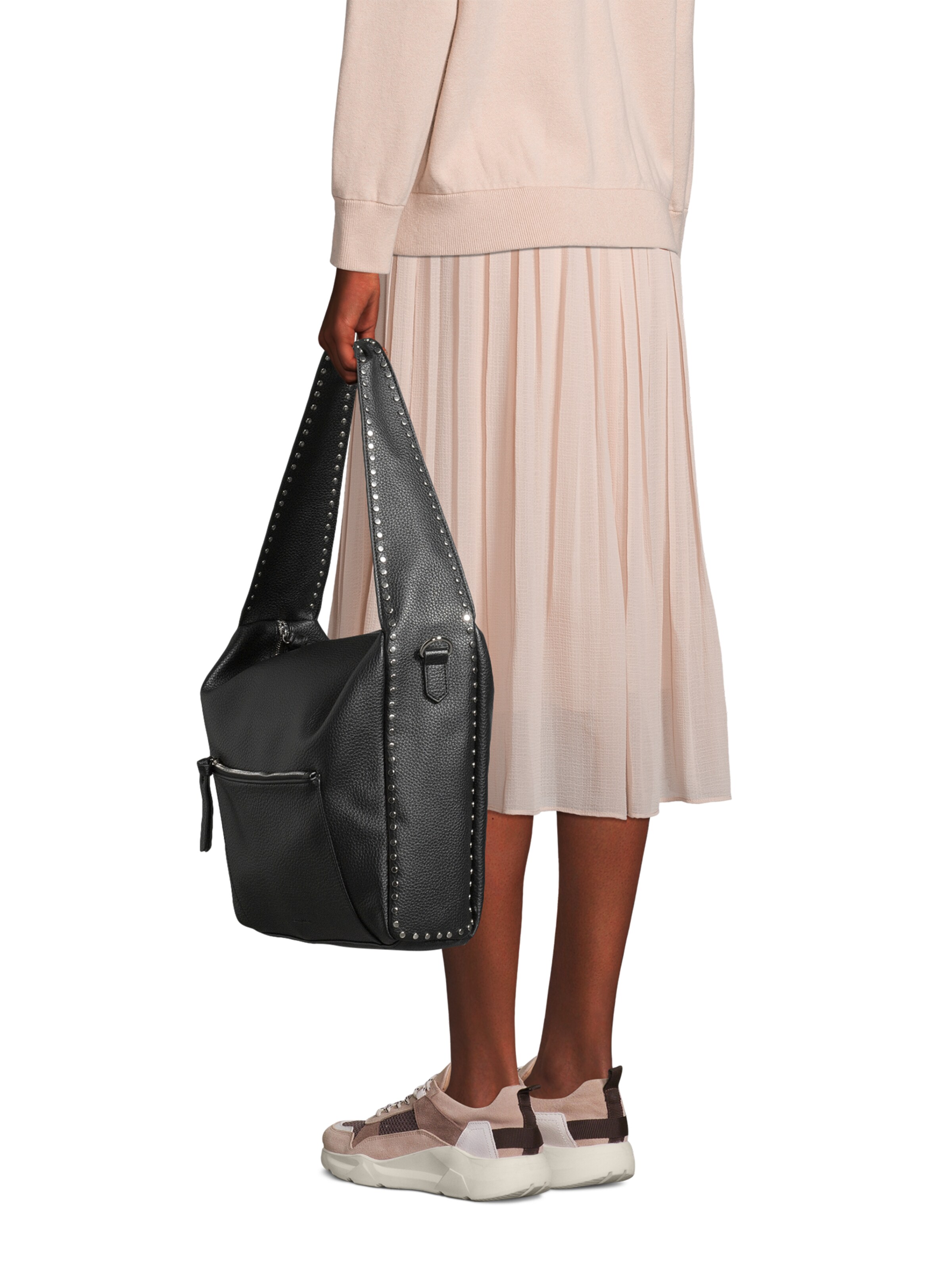 FREDsBRUDER Shoulder bag 'Feel wild' in Black: front