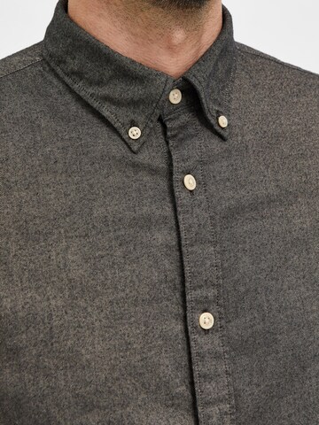 SELECTED HOMME - Ajuste estrecho Camisa en gris