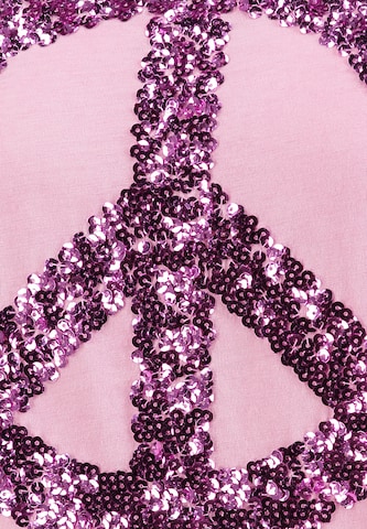 Key Largo Футболка 'Pax' в Ярко-розовый