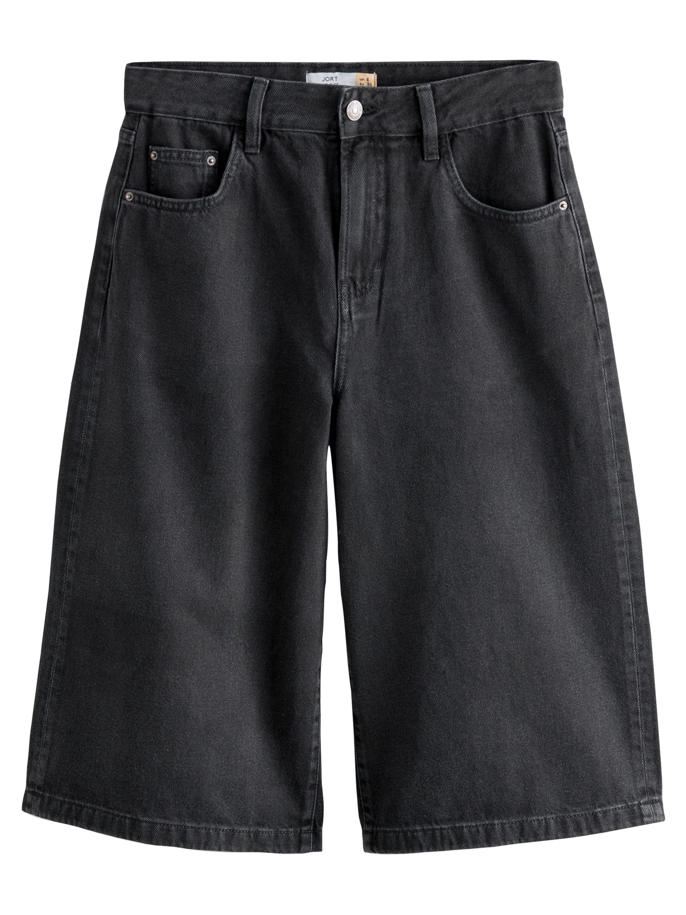 Wide Leg Jean Next en noir : devant