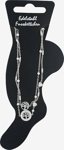 Akzent Foot Jewelry 'Danika, langlebig' in Silver: front