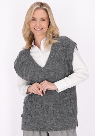 usha WHITE LABEL - Pullover em cinzento: frente