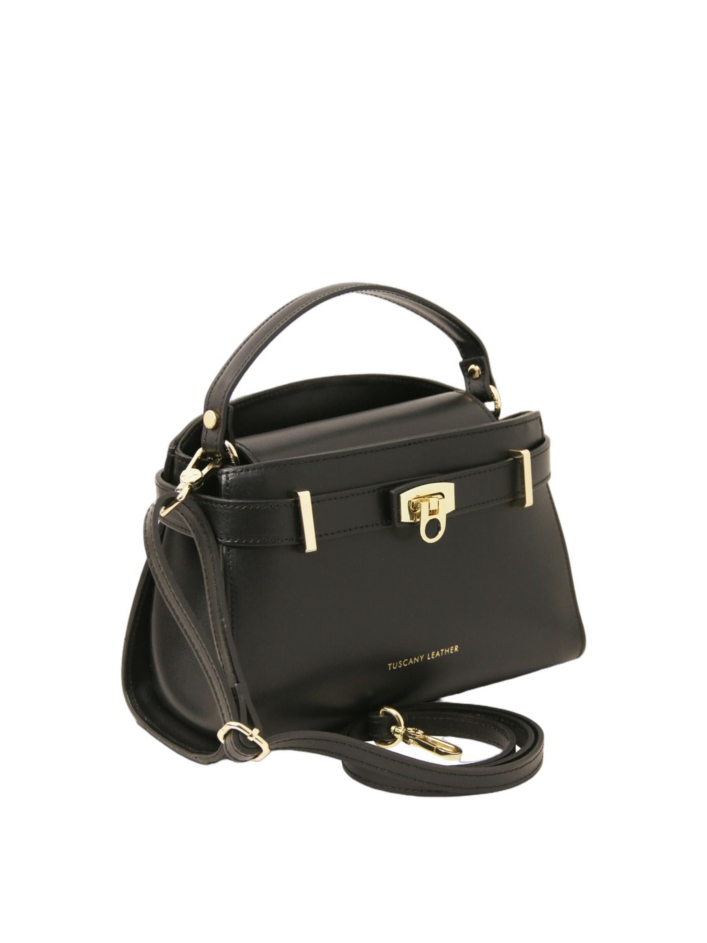 Tuscany Leather Poodlemiskott 'Maisy', värv must
