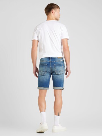 BLEND Slimfit Shorts in Blau