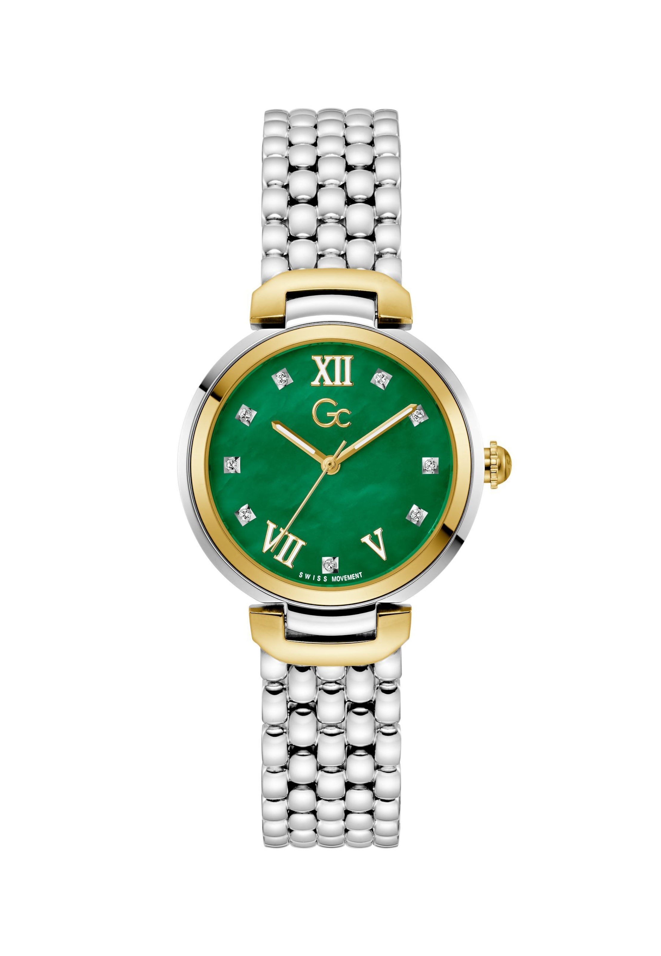 Gc Uhr 'Allure' in Silber: Vorderseite