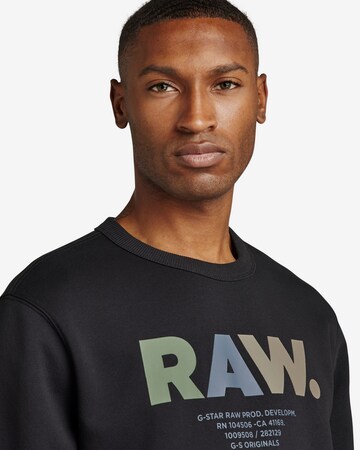 G-Star RAW Sweatshirt in Schwarz