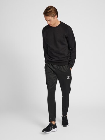 Hummel Sweatshirt 'Red' in Zwart