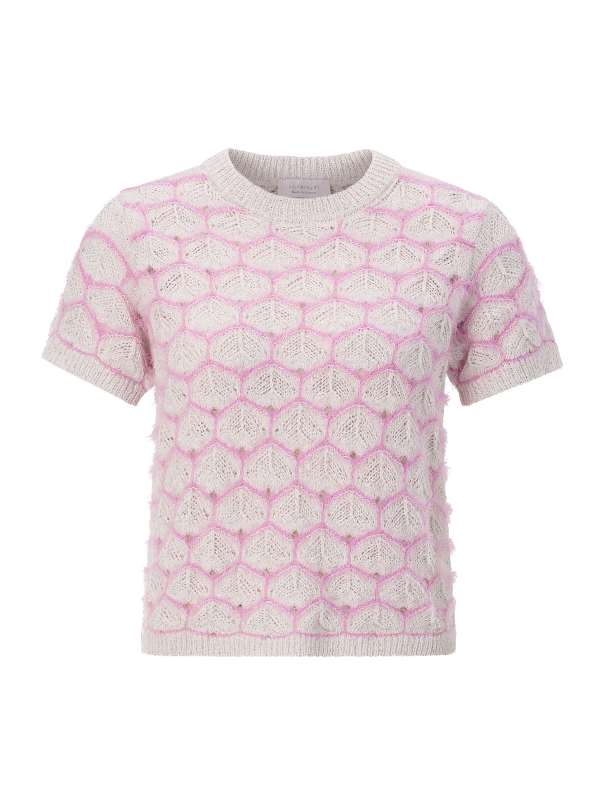 Rich & Royal Pulóver - fehér: elől