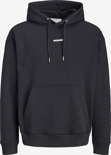 JACK & JONES Sweatshirt 'JCOCLUB' in L in hellgrau / schwarz / weiß, Produktansicht