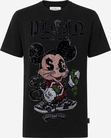 Philipp Plein Shirt 'Money' in Zwart: voorkant