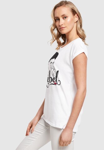 Merchcode T-Shirt in Weiß