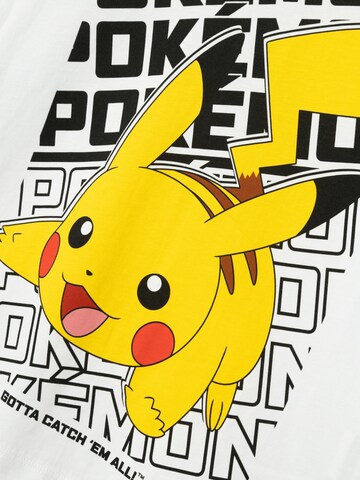 Tricou 'NKMAmas Pokemon' de la NAME IT pe alb