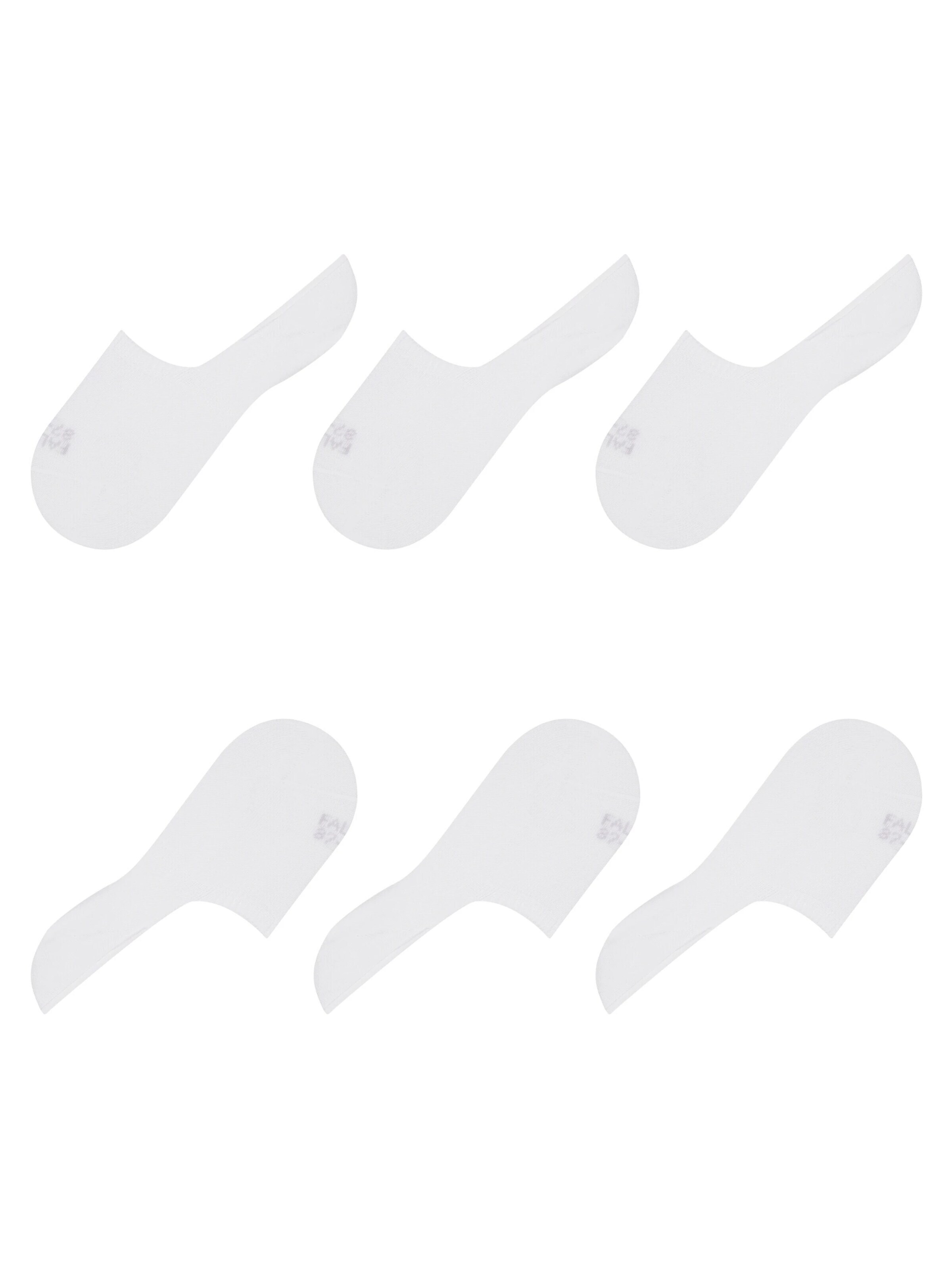 FALKE Ankle Socks 'Step 3-Pack' in White