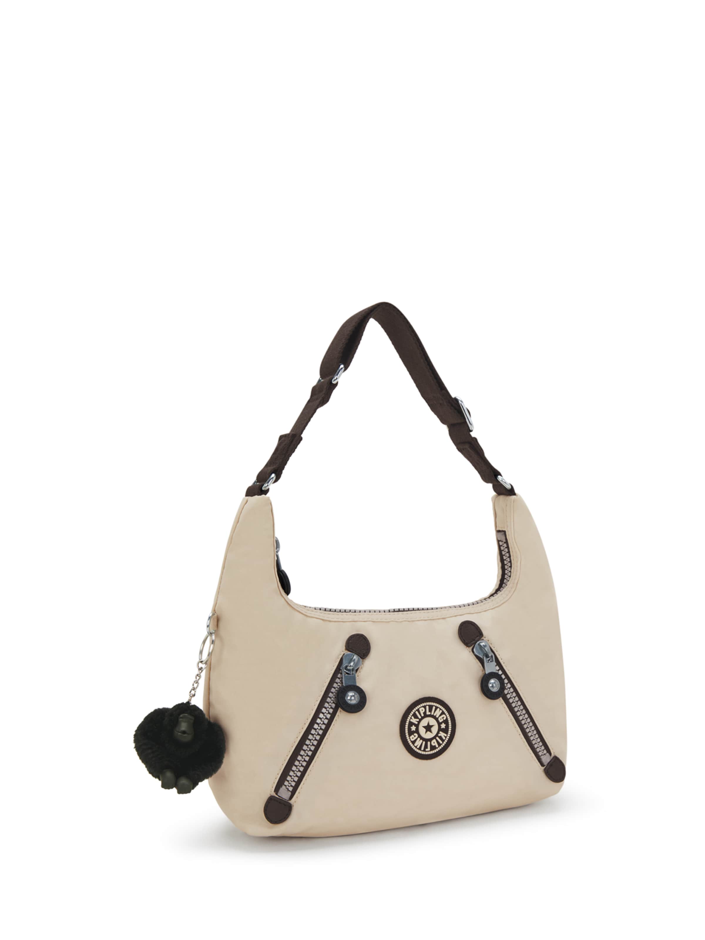 bēšs KIPLING Pleca soma 'Nikki'