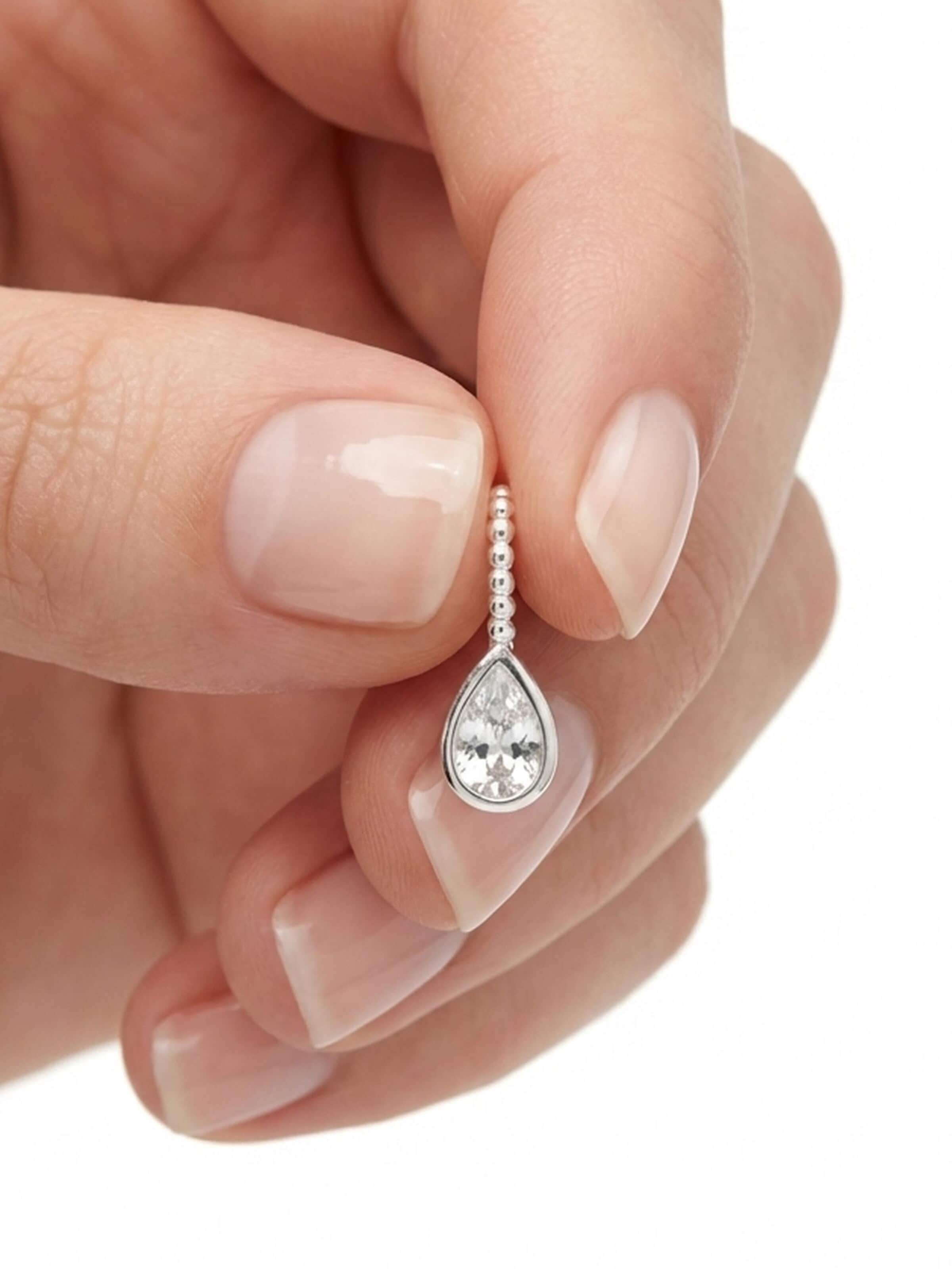 Kamiko Pendant 'DROP' in White