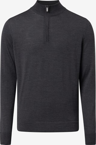 STRELLSON Пуловер 'Marek' в сиво: отпред