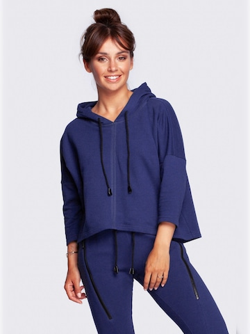 BeWear - Sudadera en azul: frente