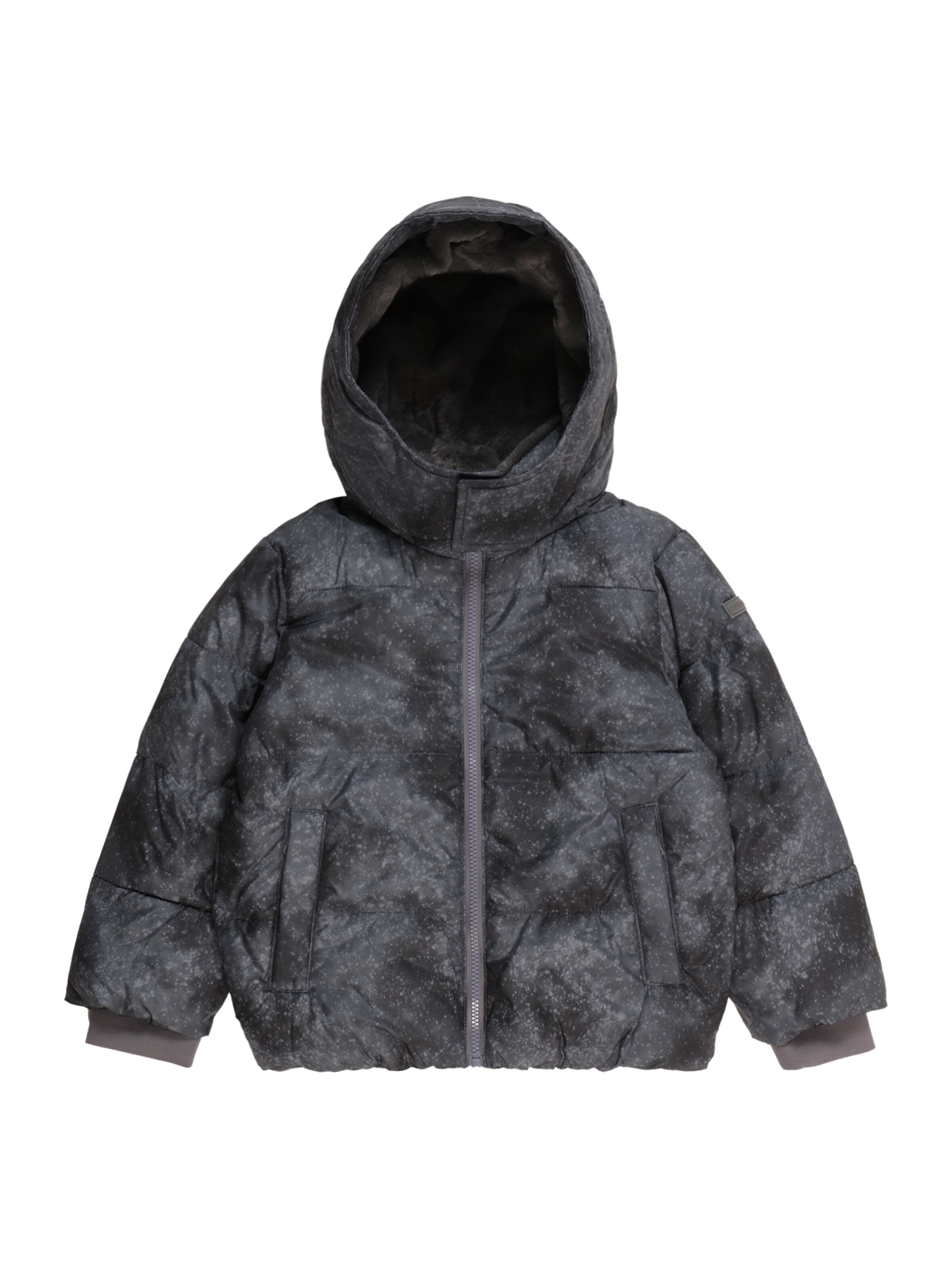 Abercrombie & Fitch Zimná bunda - Sivá: predná strana