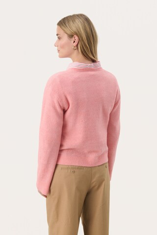 Part Two Knit cardigan 'Peytons' in Orange