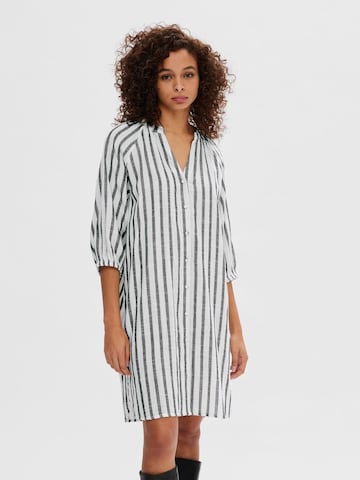 SELECTED FEMME Shirt dress 'ALBERTA' in White: front