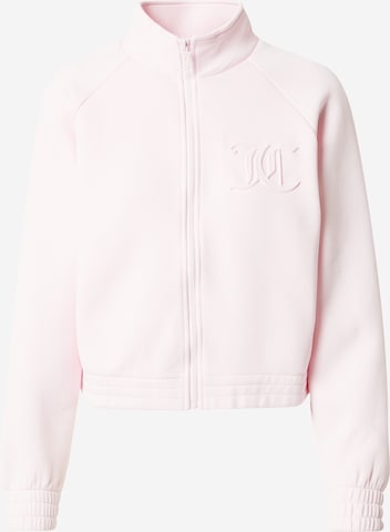 Juicy Couture Sport Sportovní mikina 'TANYA' – pink: přední strana