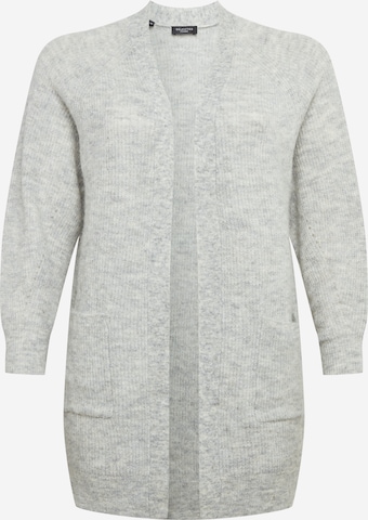 Cardigan Selected Femme Curve en gris : devant