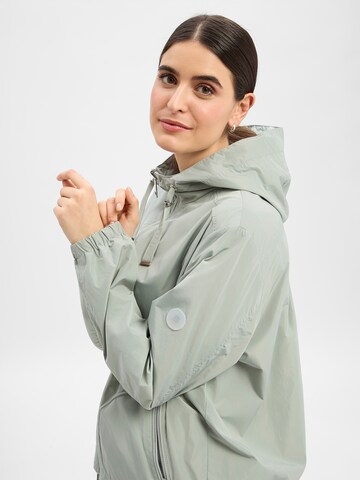 Barbara Lebek Between-Season Jacket in Green