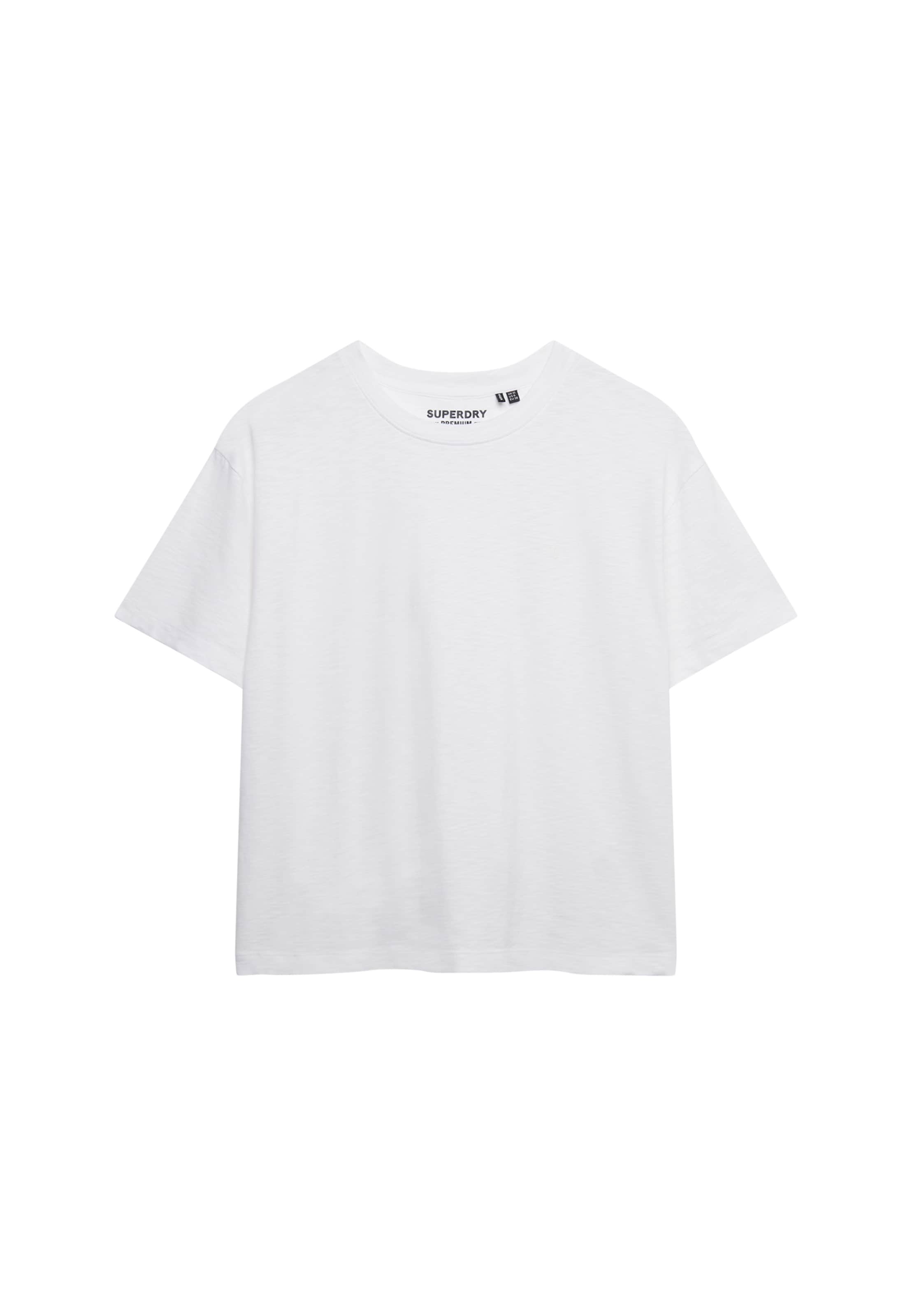 T-shirt Superdry & Co en blanc : devant