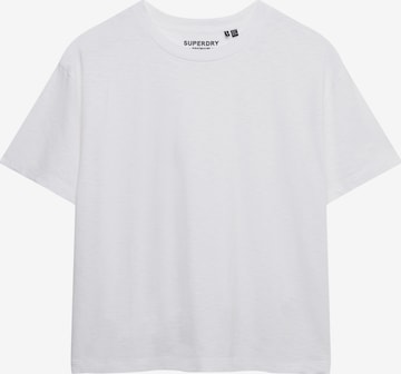 T-shirt Superdry & Co en blanc : devant