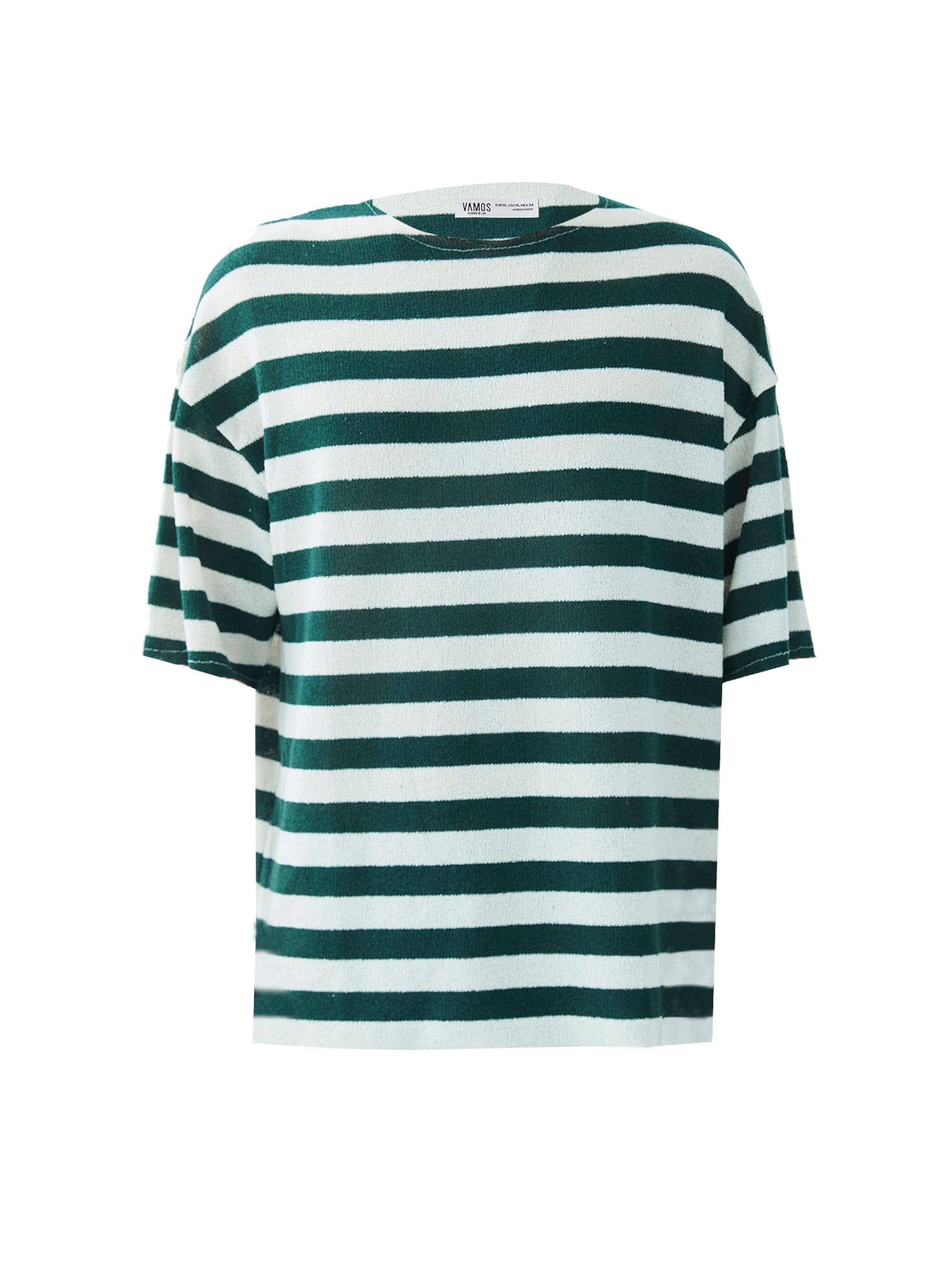 Tricou de la VAMOS CLO pe verde: față