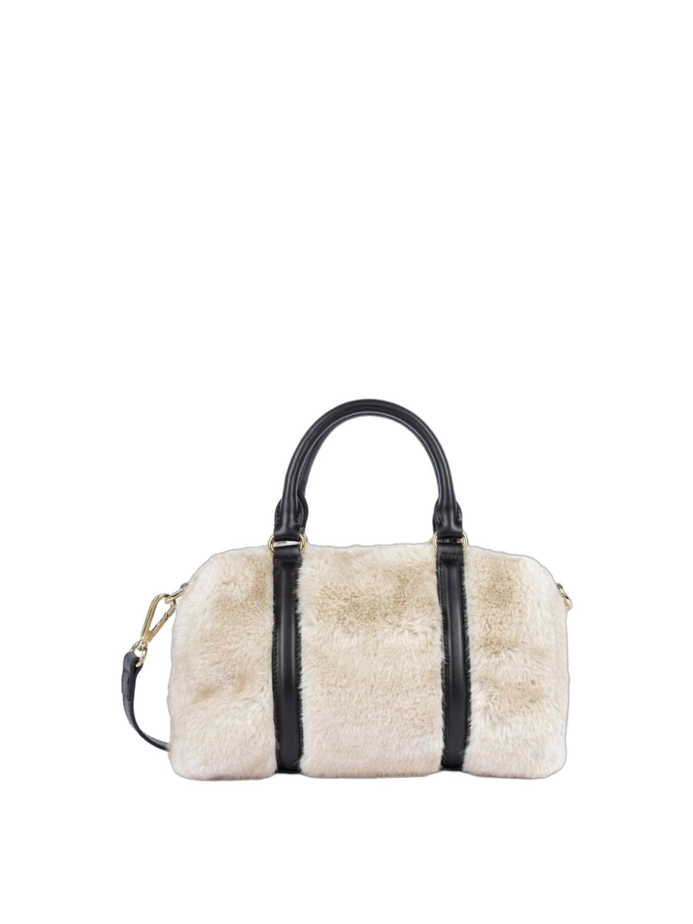 LANCASTER Paris - Bolso de mano 'Moumoute' en beige