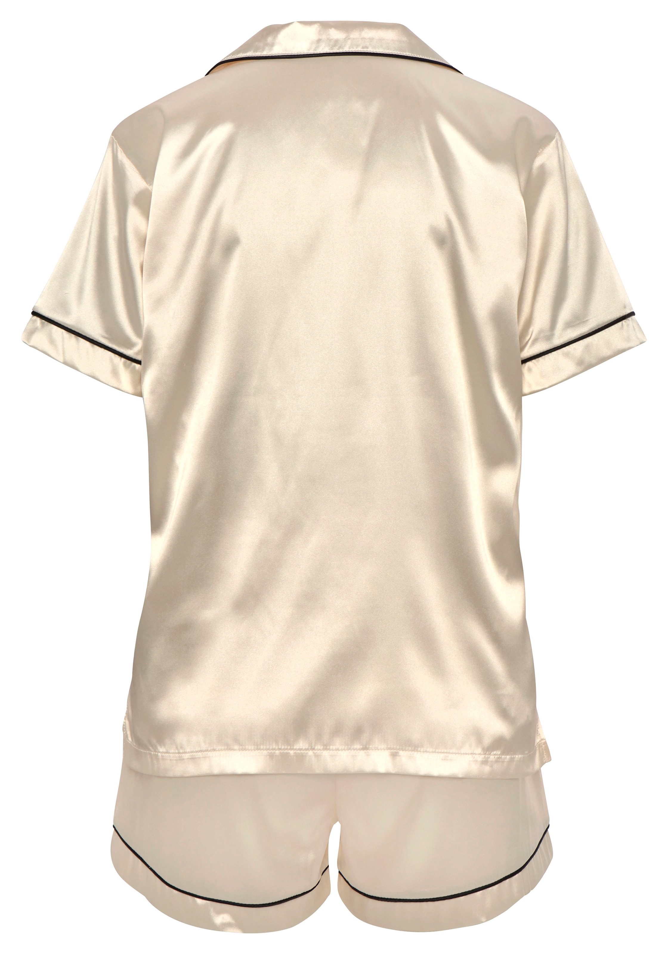 Bruno Banani Pyjama in Beige