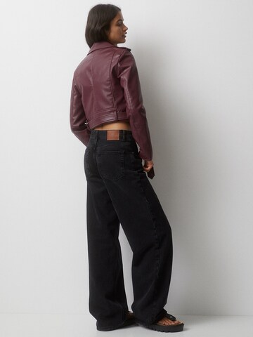 Pull&Bear Jacke in Rot
