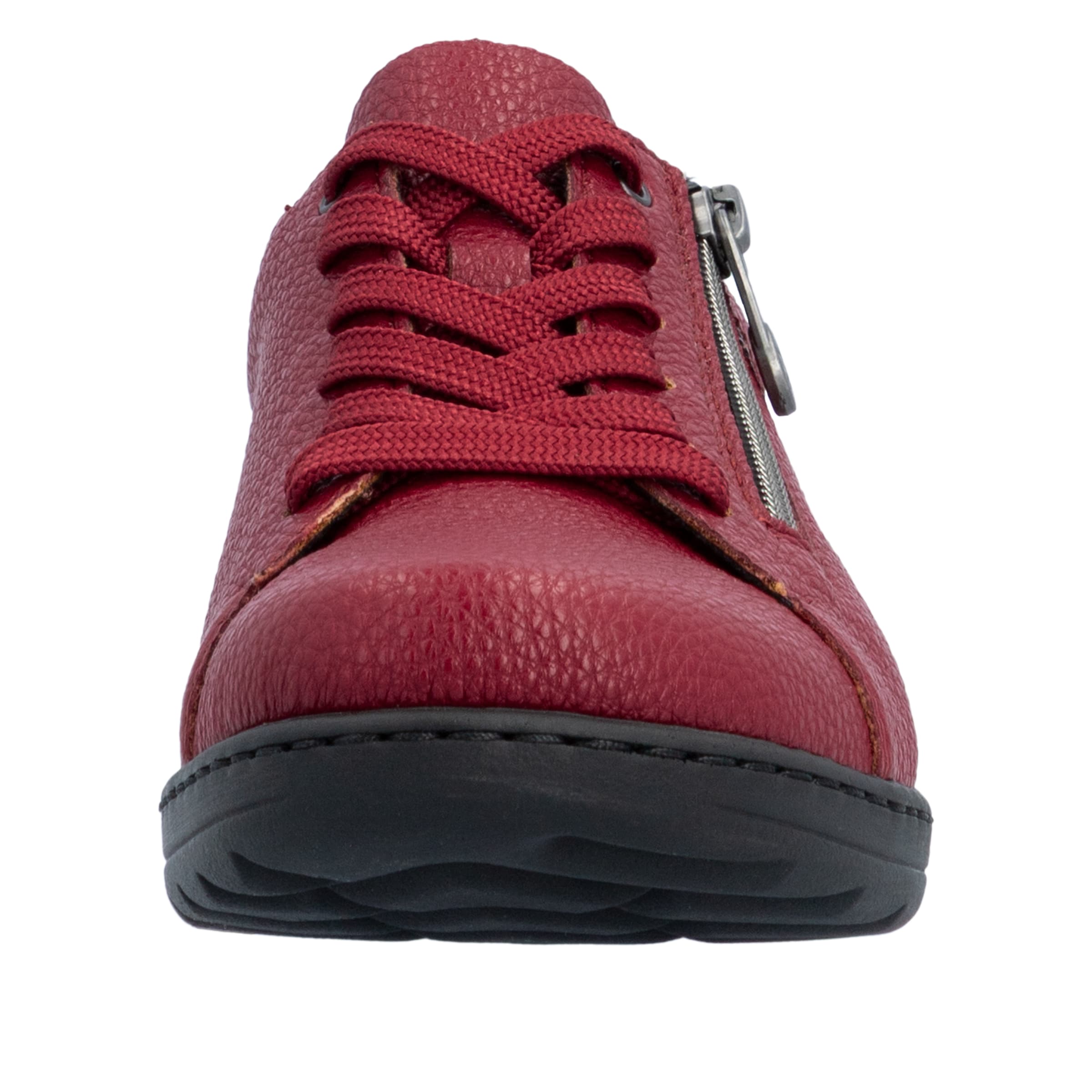 Chaussure à lacets Rieker en rouge