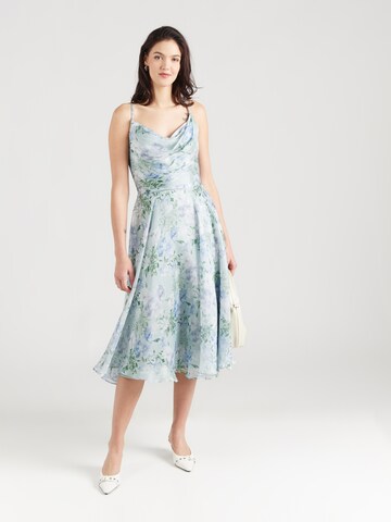 MAGIC NIGHTS Рокля за коктейл в зелено: отпред