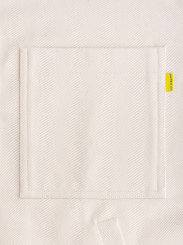 Pacifique Sud Between-season jacket 'Denim Jacket' in Beige