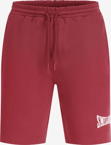 Pantalon 'Classic Pro' Smilodox en rouge : devant