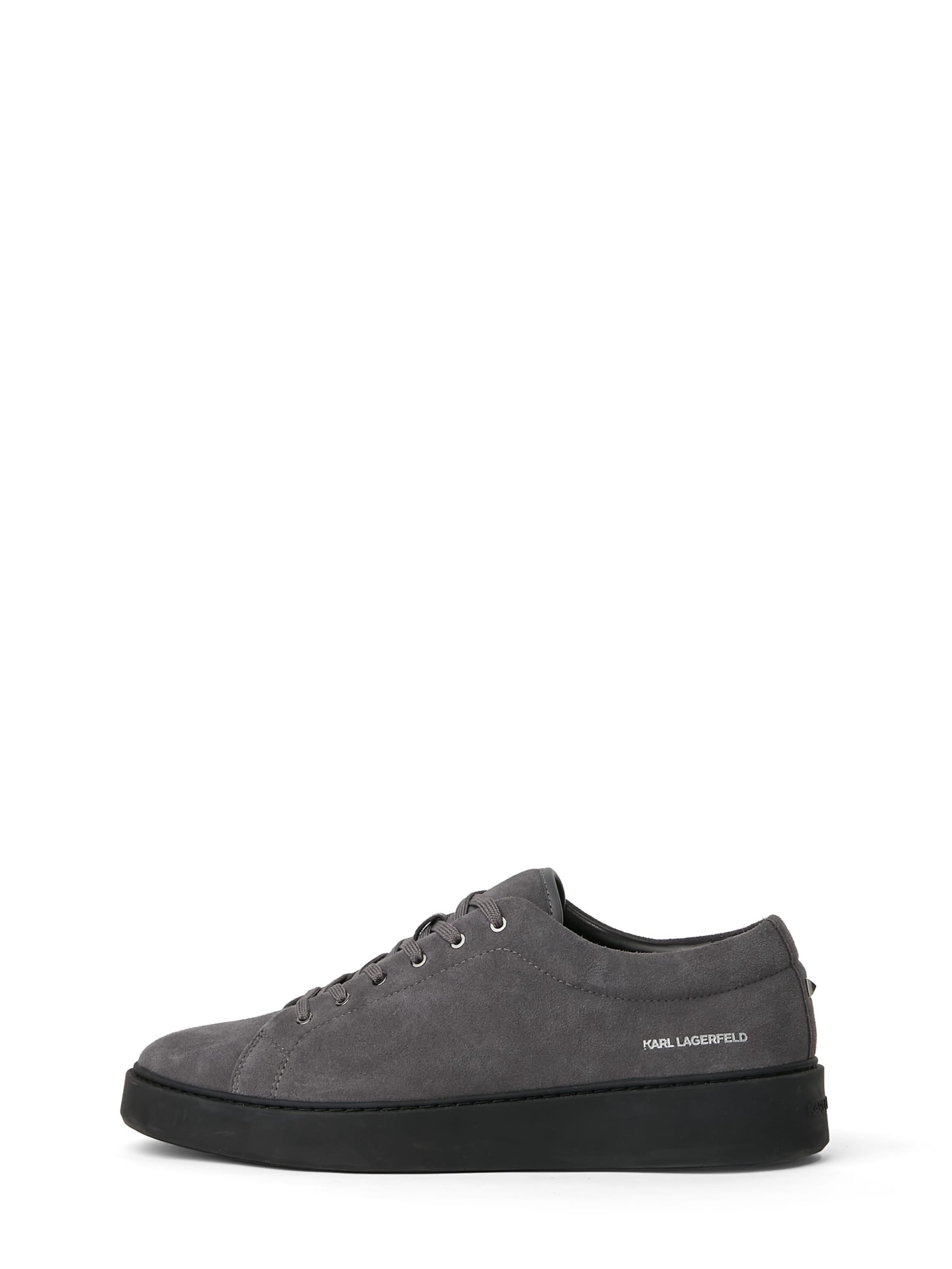 Karl Lagerfeld Platform trainers 'Flint II' in Grey: front