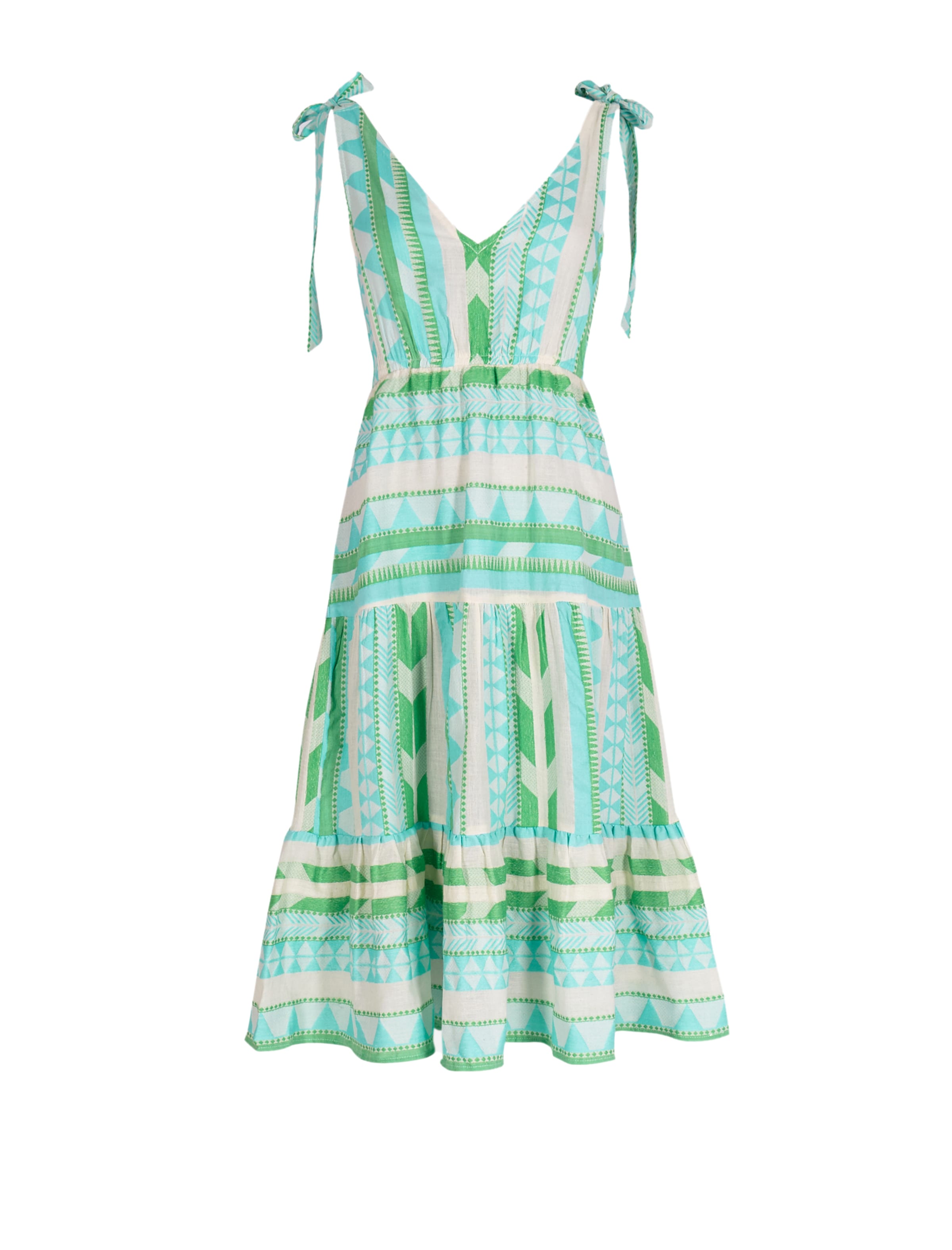 South Beach Sommerkjole i grøn: forside