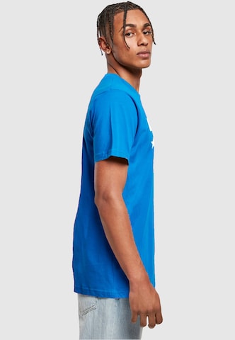 Merchcode Shirt 'Wanted' in Blau