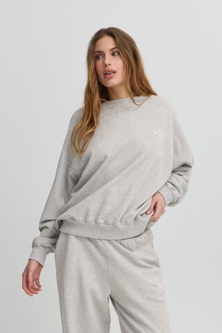 Ball Sweatshirt 'SAVONA' in Grijs: voorkant