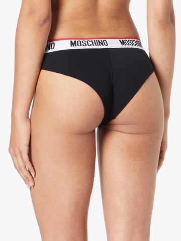 Moschino Underwear Figi w kolorze czarny