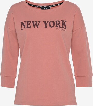 H.I.S Shirt in Pink: front