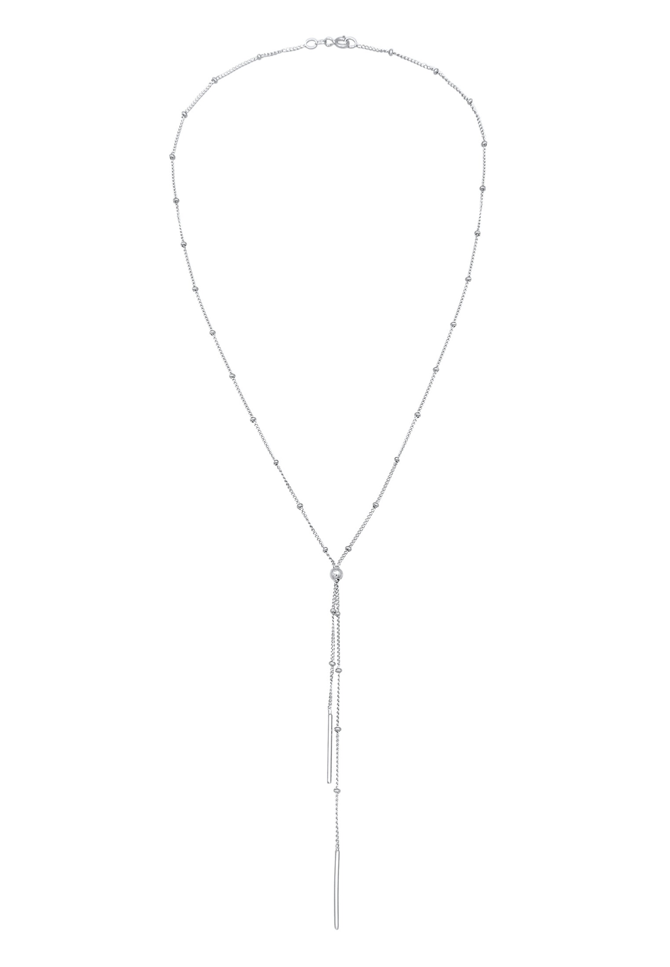 ELLI Ketting in Zilver: voorkant