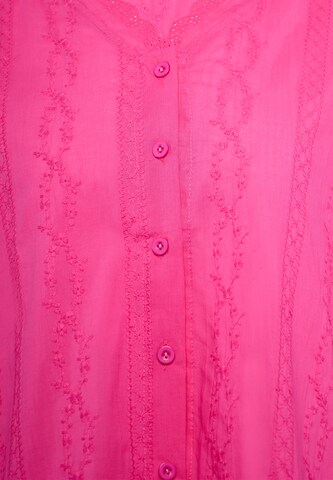 Chemisier usha FESTIVAL en rose