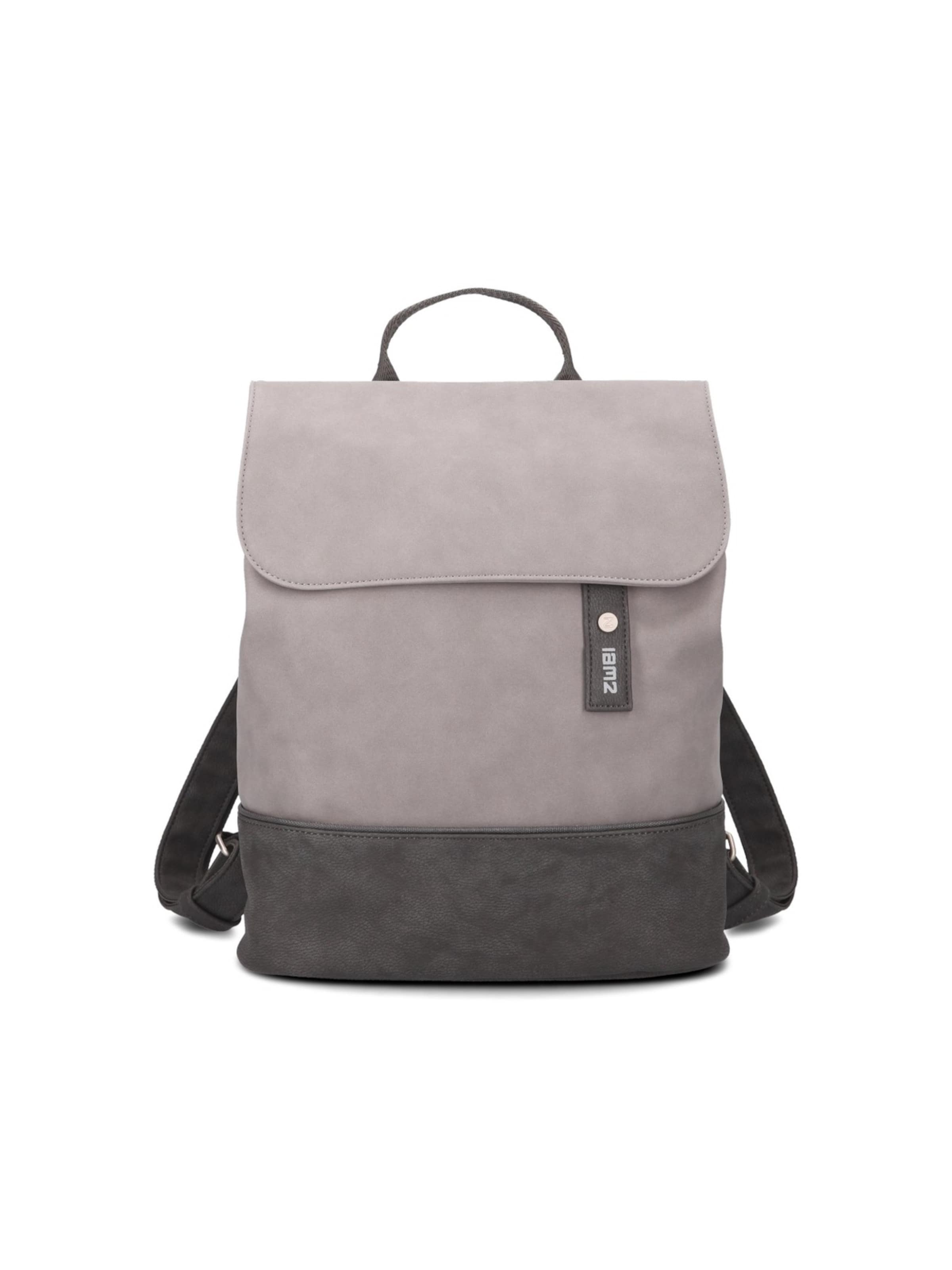 ZWEI Rucksack 'JANA JR13'‌‌‌‌‌‌‌‌‌‌ in Grau: Vorderseite