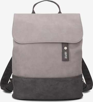 ZWEI Rucksack 'JANA JR13' in Grau: Vorderseite