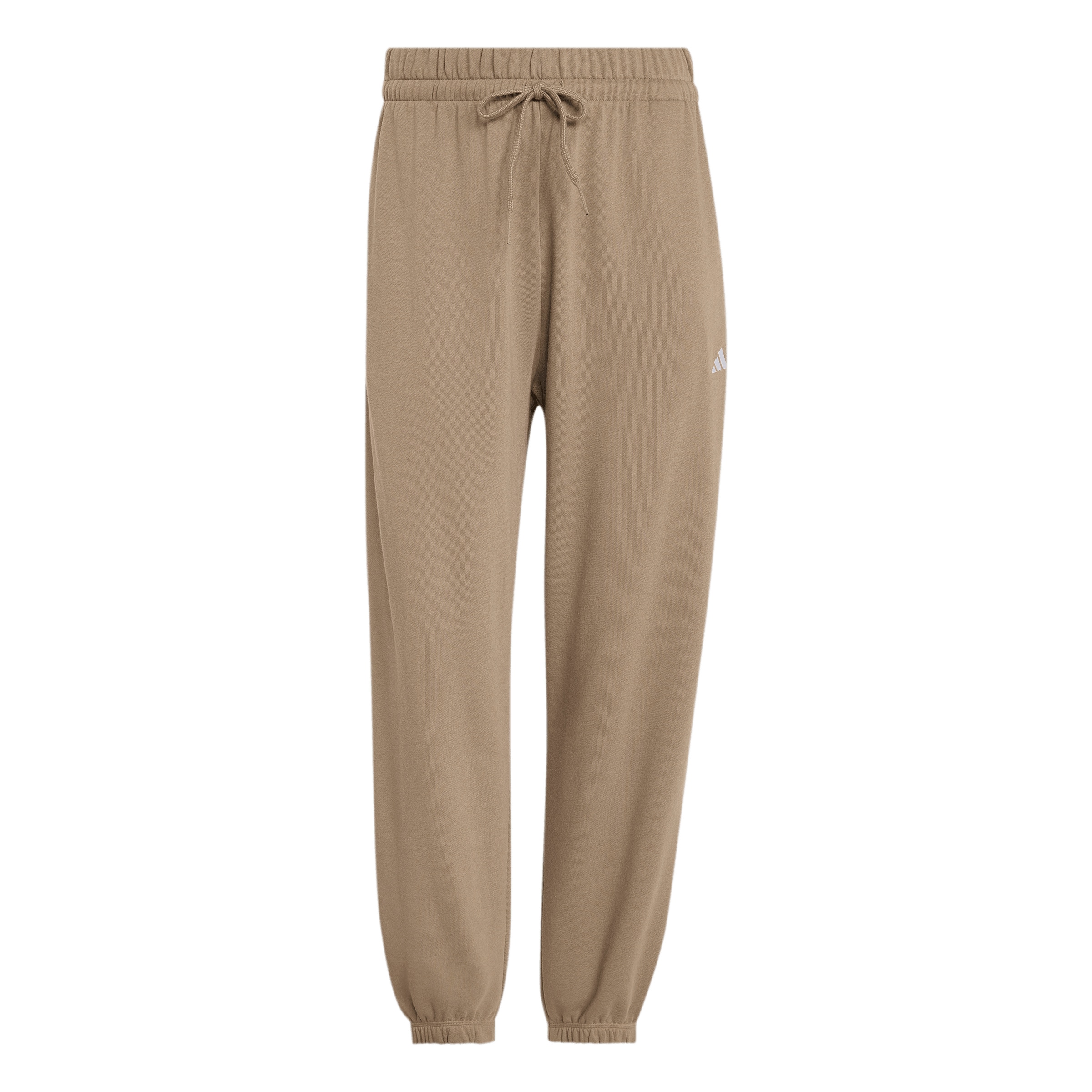 ADIDAS SPORTSWEAR - Tapered Calças de desporto 'Essentials' em verde: frente