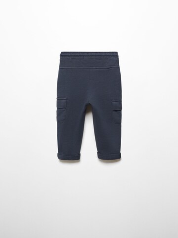 Regular Pantaloni de la MANGO KIDS pe albastru
