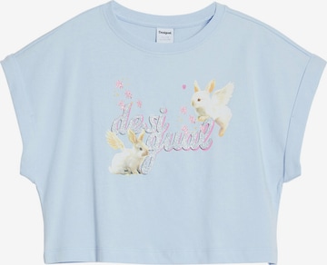 mėlyna Desigual Marškinėliai: priekis